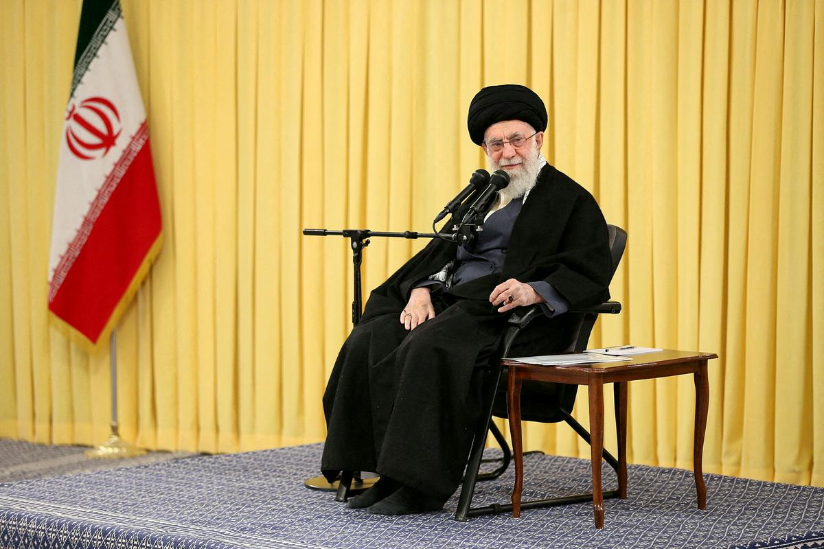 Iranski verski voditelj ajatola Ali Hamenej. Foto: Reuters