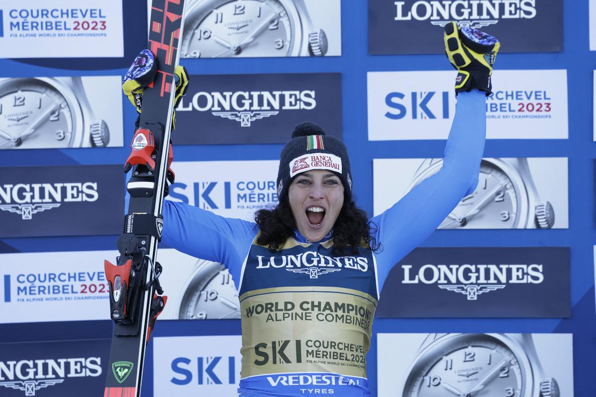 Federica Brignone je osvojila prvo zlato na največjih tekmovanjih. Foto: Reuters