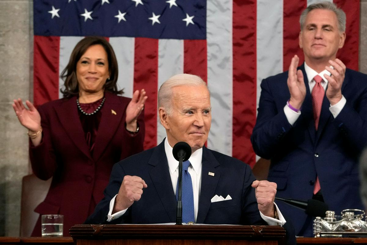 Biden je bil odločen, glasen in šaljiv, republikance pa pripeljal do tega, da so glasno zanikali naklep o zmanjšanju pokojninskih ugodnosti. Foto: Reuters