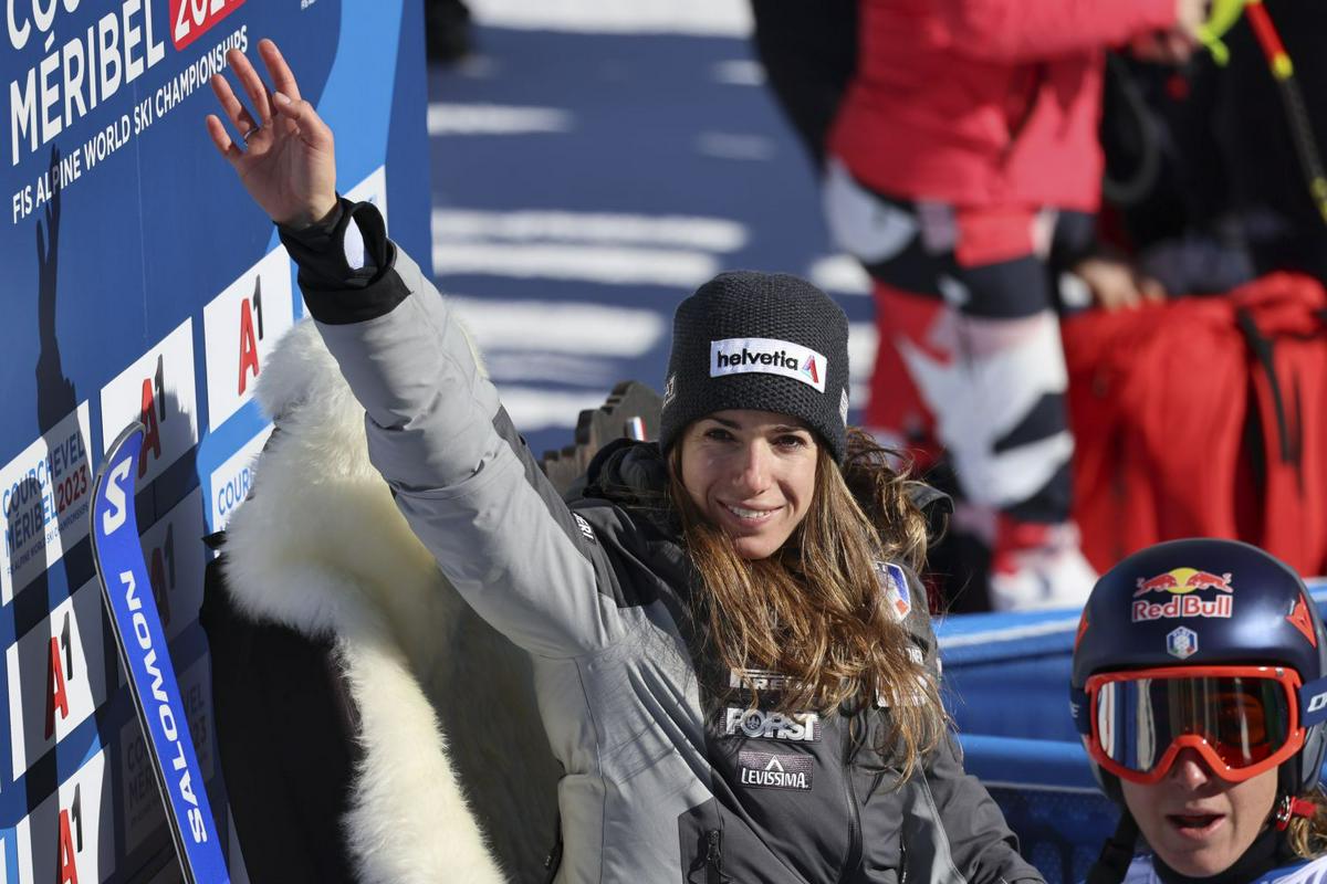 Marta Bassino je drugič postala svetovna prvakinja. Foto: AP