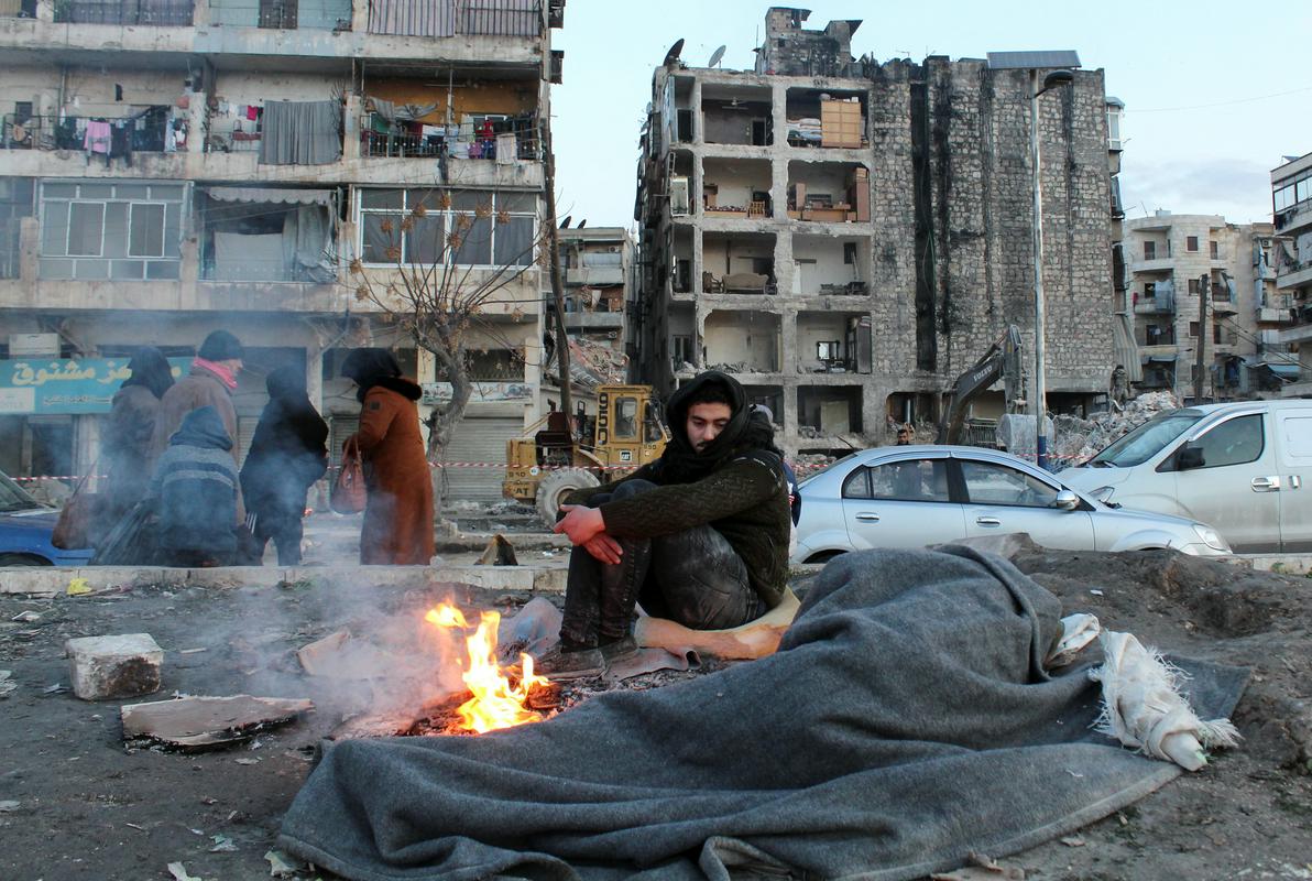 Posledice potresa v Alepu. Foto: Reuters