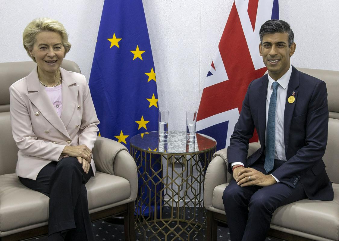 Will Ursula von der Leyen and Rishi Sunak announce a deal?  Photo: Reuters