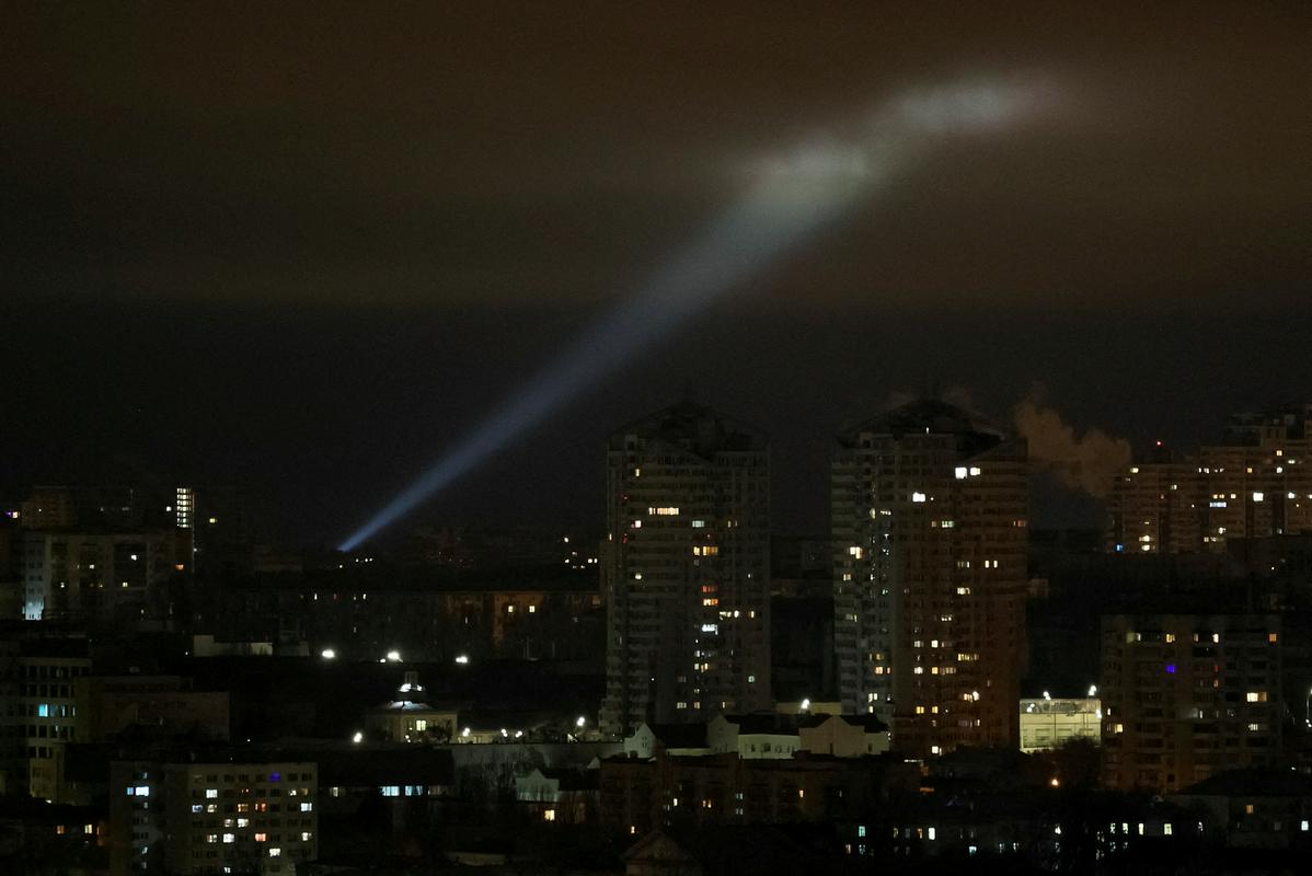Russian drone attack in Kiev.  Photo: Reuters