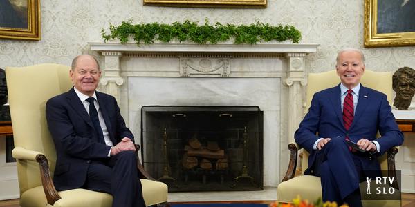 Biden lobte Scholz in Washington für die umfangreiche deutsche Hilfe für die Ukraine