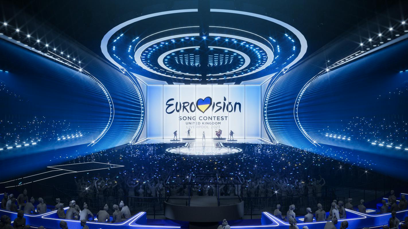Evrovizijski oder bo letos stal v Liverpoolu, saj lanska zmagovalka, Ukrajina, zaradi vojne tekmovanja ne more gostiti. Foto: Eurovision.tv