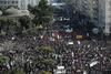 V Grčiji več kot 65.000 protestnikov zaradi hude železniške nesreče