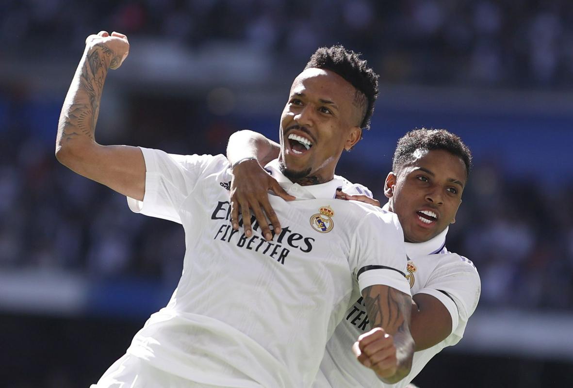 Eder Militao scored the second goal for the royal club.  Photo: EPA