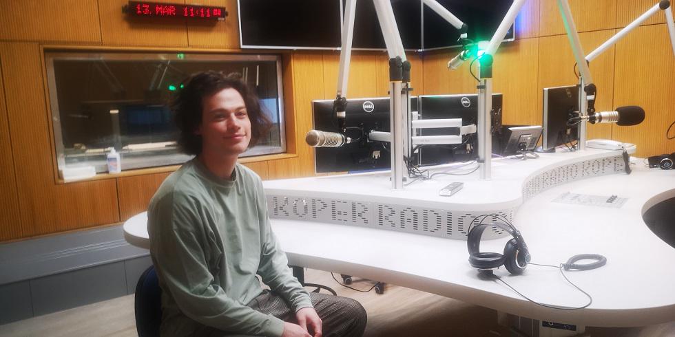 Caro mio je Andrej Stanič. Foto: Radio Koper Caro mio je Andrej Stanič. Foto: Radio Koper