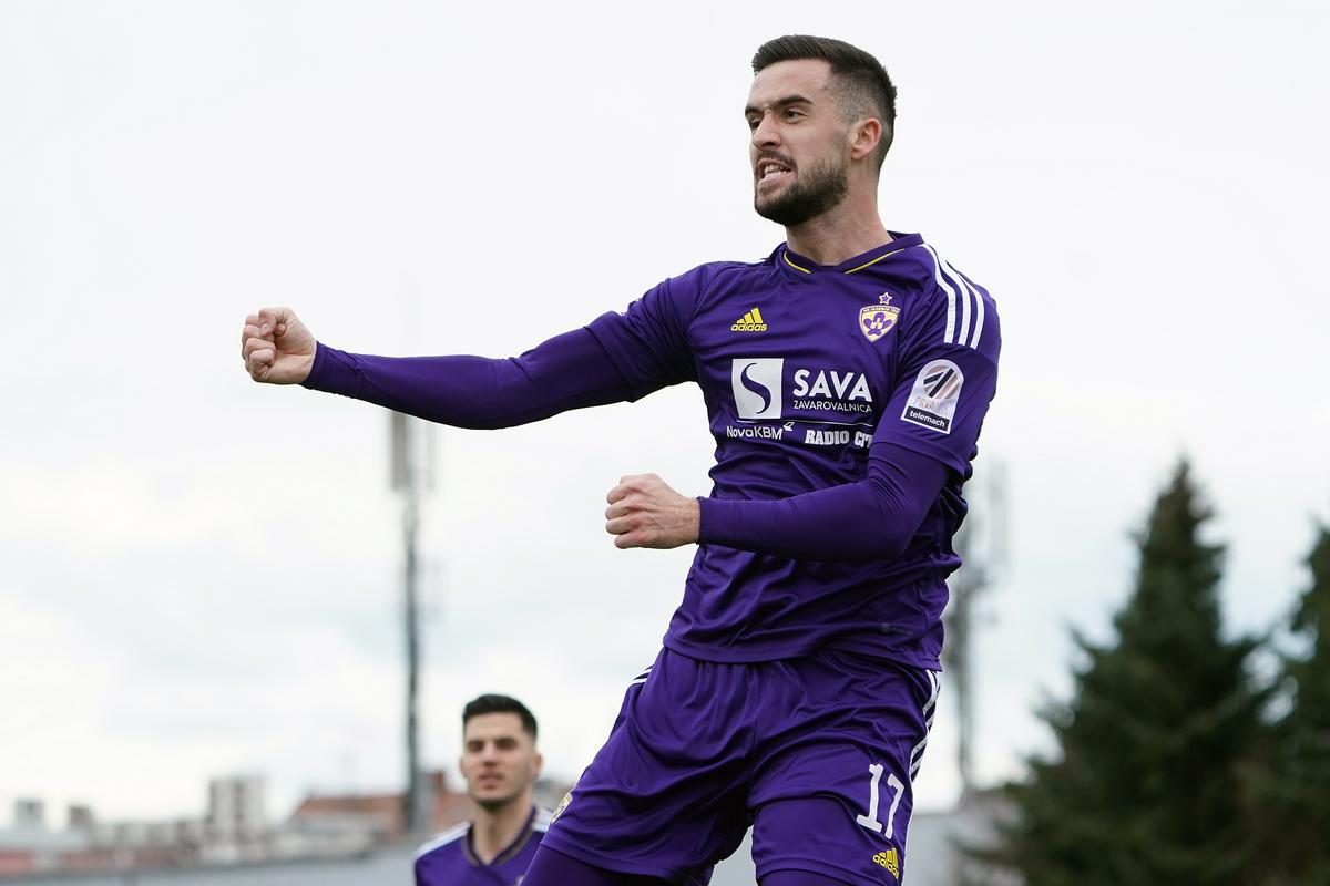 Arnel Jakupović je dosegel prvi gol v dresu Maribora. Foto: www.alesfevzer.com