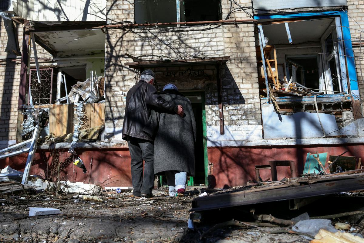 Posledice napada na Kramatorsk pred nekaj dnevi. Foto: Reuters