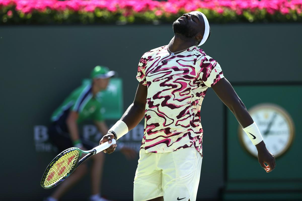 Frances Tiafoe, who already impressed last year at the US Open Championship, was again close to the grand final.  Photo: EPA