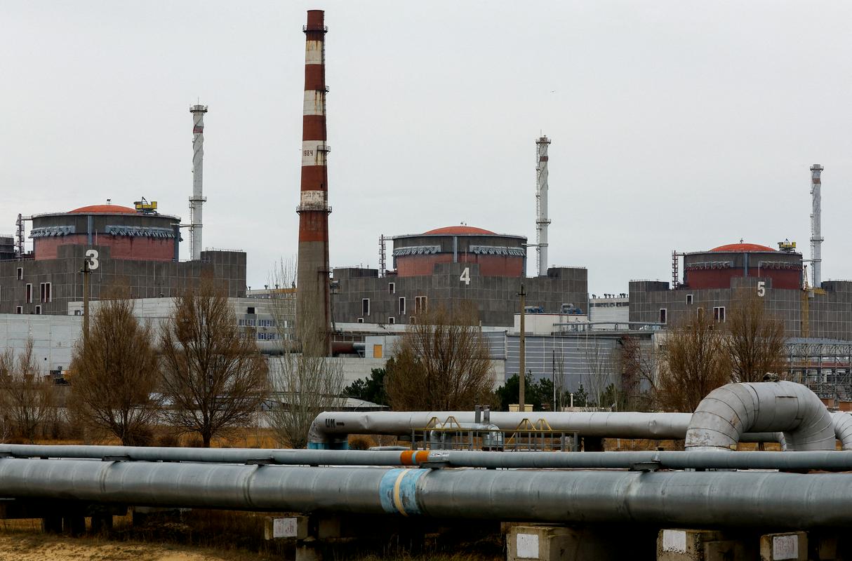 Jedrska elektrarna Zaporožje. Foto: Reuters