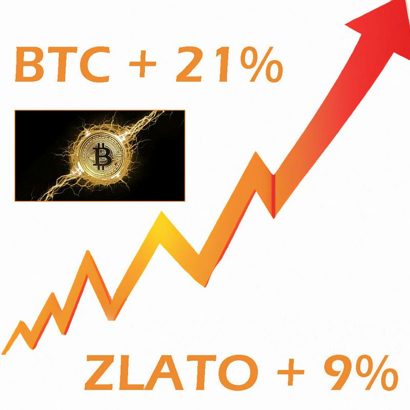 V mesecu marcu se je cena bitcoina zvišala za 21 odstotkov, zlata za 9 odstotkov. Foto: MMC RTV SLO