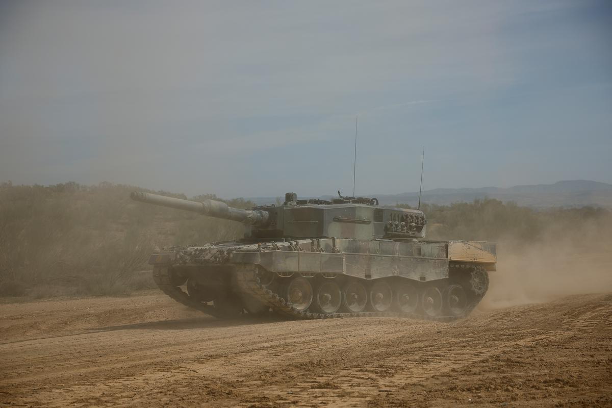 Ukrajina si je dolgo prizadevala za dobavo tankov leopard. Foto: Reuters