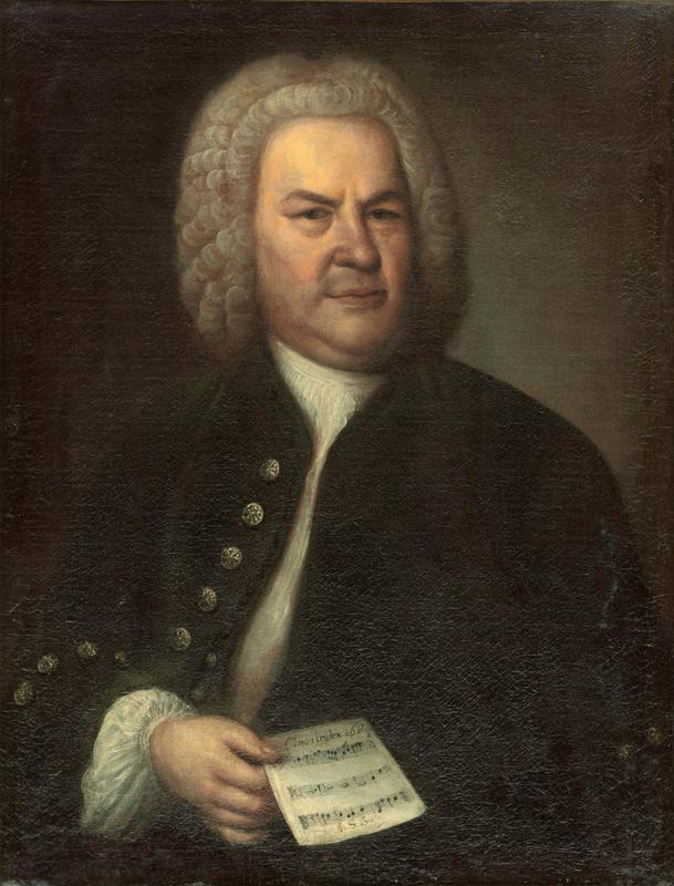 Po mnenju mnogo strokovnjakov velja Johann Sebastian Bach za največjega skladatelja v zgodovini, njegov Pasijon po Mateju pa za eno največjih glasbenih del. Tako je skladatelja leta 1746 upodobil Elias Gottlob Haussmann. Foto: Wikipedia
