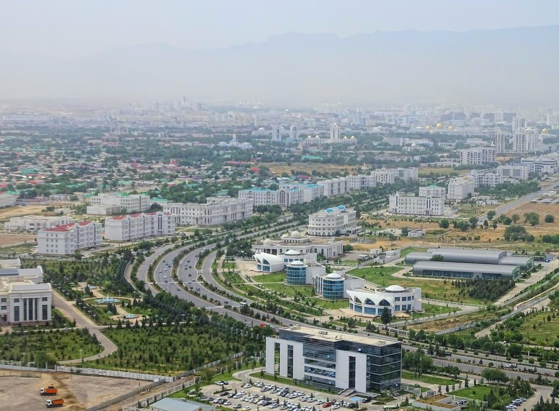 Prestolnica Turkmenistana Aškabad. Foto: Wikipedia