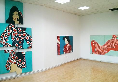 Milena Usenik, Izgubljeni Pop Art, Galerija P74, 2014.