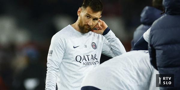 Siffle à Messi pour la cinquième défaite du PSG en championnat en 2024