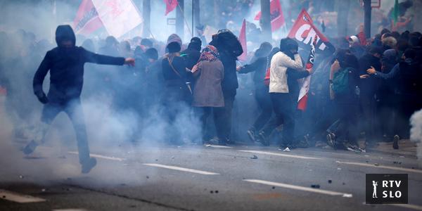 En France, nouvelles manifestations et grève contre la réforme des retraites, plusieurs incidents sont signalés
