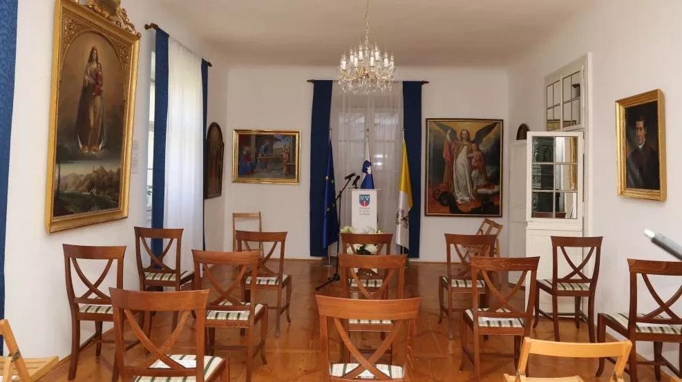 Glaserjev salon, arhiv Župnija Malečnik