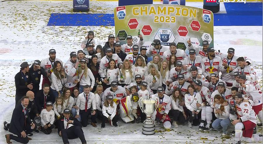 Salzburg je osmič postal zmagovalec Lige IceHL. Rdeči biki so bili najboljši v letih 2007, 2008, 2010, 2011, 2016, 2016, 2022 in 2023. 