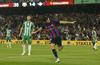 Betis z deseterico nemočen na Camp Nouu - Barcelona še vedno 11 točk pred Realom