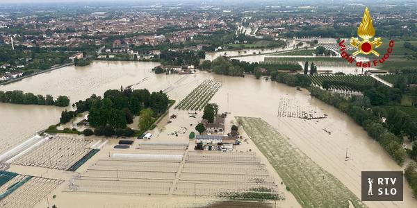 Diverse centinaia di persone sono state evacuate a causa della tempesta nel nord Italia