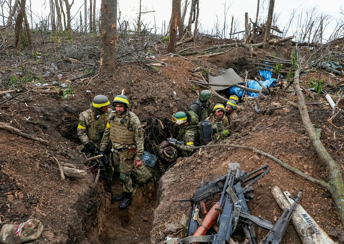 Ukrajinska vojska naj bi pridobila nekaj ozemlja v okolici Bahmuta. Foto: Reuters