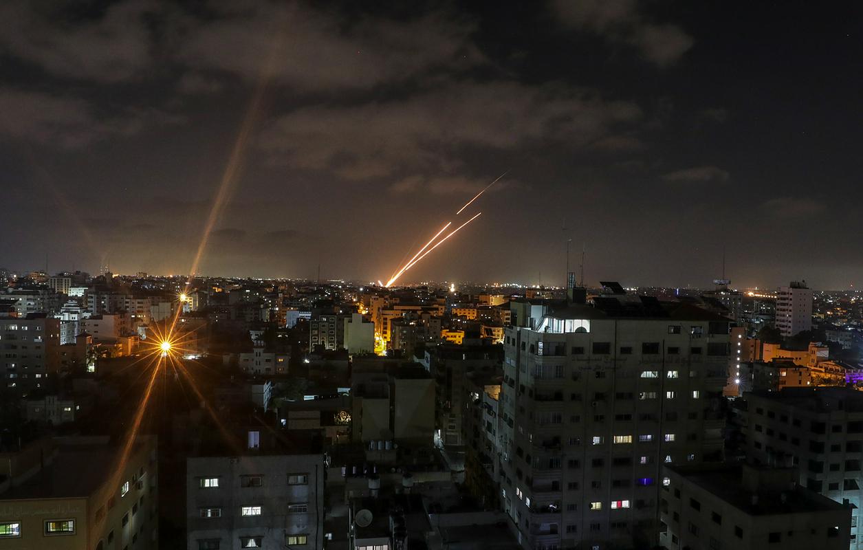 Islamski džihad je na Izrael v zadnjih dneh izstrelil več sto raket, ki so terjale dve smrtni žrtvi. Foto: EPA