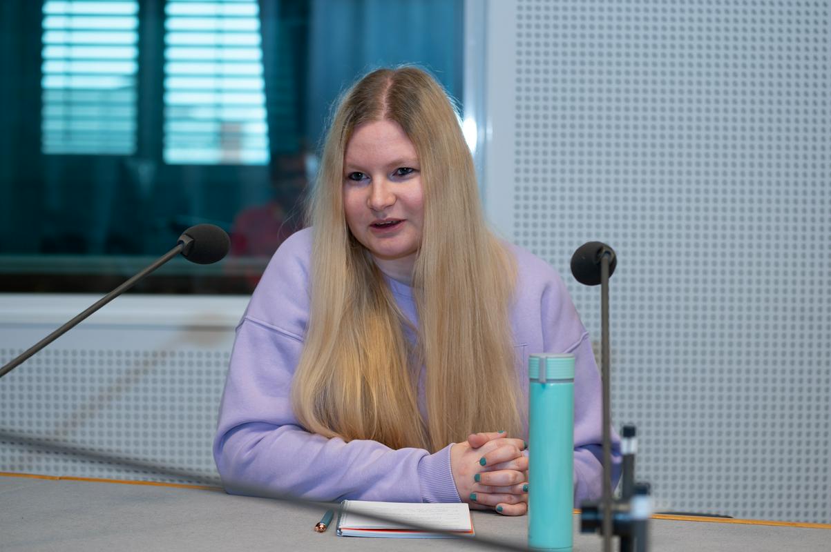 Veronika Šoster je urednica, kritičarka in prevajalka. Foto: MMC RTV SLO/Miloš Ojdanić
