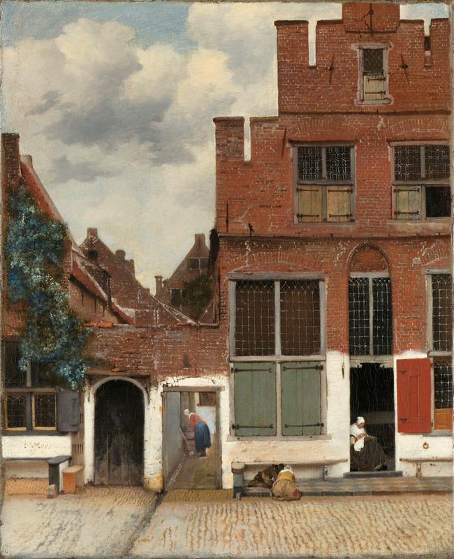 Mala ulica, ok. 1658-1659, olje na platnu, Rijksmuseum, Amsterdam. Foto: Rijksmuseum