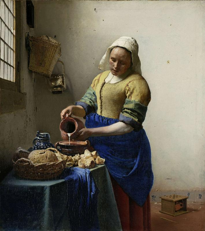 Dekla, ki vliva mleko. 1658–1659, Rijksmuseum, Amsterdam. Foto: Rijksmuseum
