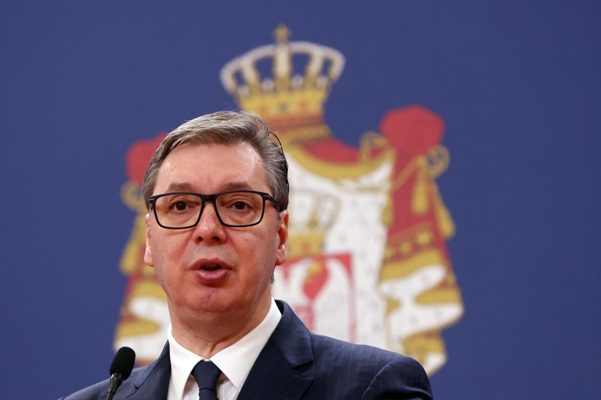 Aleksandar Vučić, nekdanji visoki predstavnik ultranacionalistične Srbske radikalne stranke, zdaj pa predsednik Srbske napredne stranke, je na oblasti od leta 2012, bodisi kot premier bodisi kot predsednik države. Foto: EPA