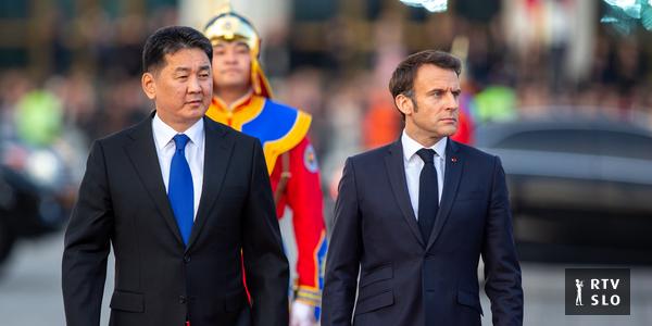 Macron s’est rendu en Mongolie à la recherche de nouvelles sources d’uranium