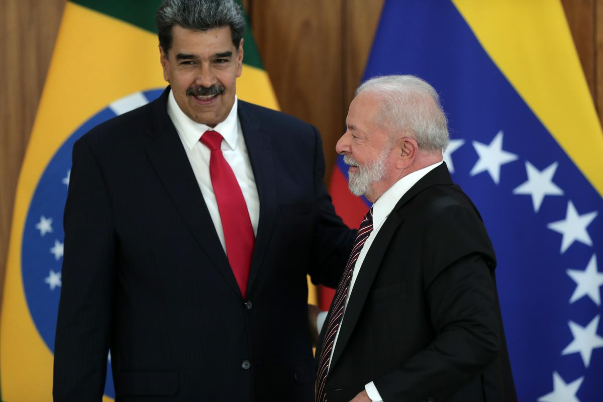 Maduro in Lula. Foto: EPA