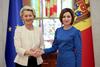 Von der Leyen med obiskom Kišinjeva napovedala dodatno pomoč Moldaviji