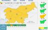 Arso razglasil oranžni alarm za celotno Slovenijo, mogoče so močne krajevne nevihte