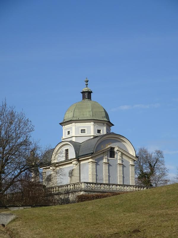 Mavzolej Ruprechta von Eggenberga v kraju Ehrenhausen na avstrijskem Štajerskem. Foto: Rok Omahen