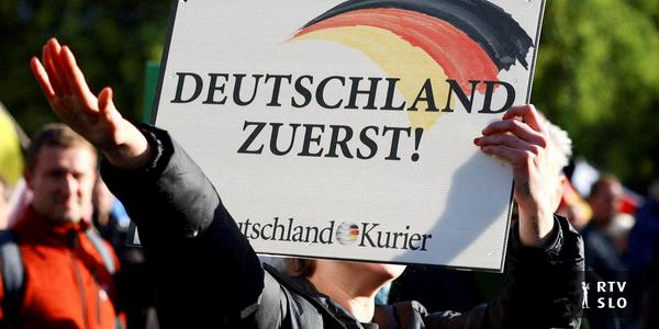 Die rechtsextreme Alternative für Deutschland mit der größten Unterstützung auf Bundesebene