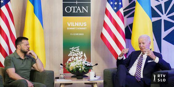 Biden versprach der Ukraine, dass Mitglieder der G7-Gruppe für Sicherheit sorgen würden