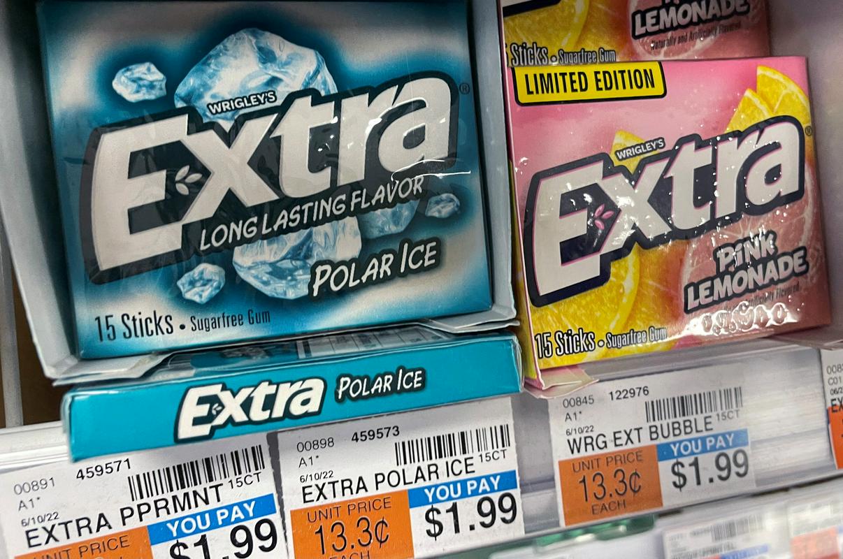 Aspartam je v več kot polovici žvečilnih gumijev. Foto: Reuters