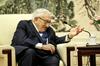 Presenetljiv obisk Kissingerja na Kitajskem in srečanje z obrambnim ministrom Lijem