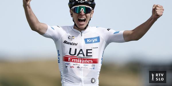 Pogacar a remporté le sprint final pour la deuxième victoire d’étape du Tour de France 2023