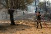 Nadaljujejo se evakuacije turistov. Premier Micotakis: Grčija je v vojni z gozdnimi požari.