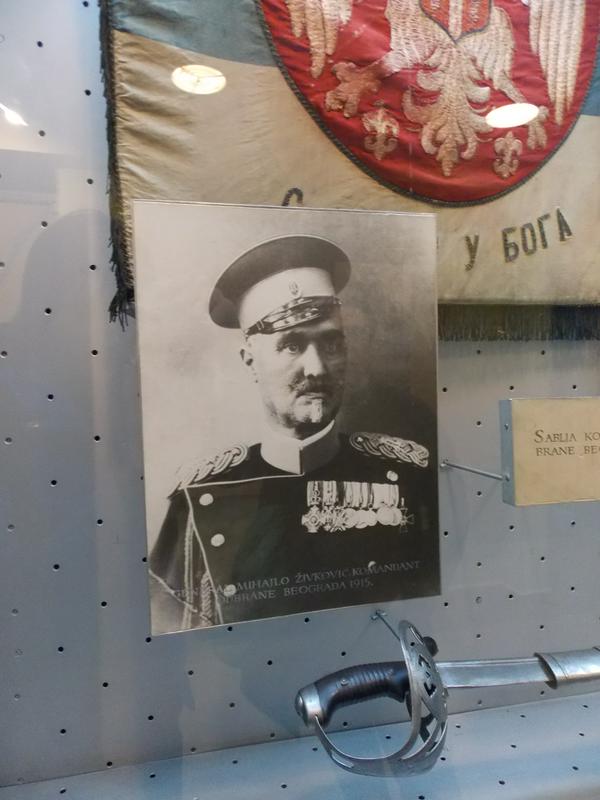 Obrambo Beograda je vodil general Mihajlo Živković. Hrani Vojni muzej Beograd. Foto: Rok Omahen