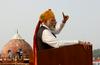 Indijski premier Modi kljub nemirom in težavam z rižem obljublja razvito državo