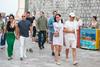 Jeff Bezos, Katy Perry in Orlando Bloom so se sprehodili po Dubrovniku
