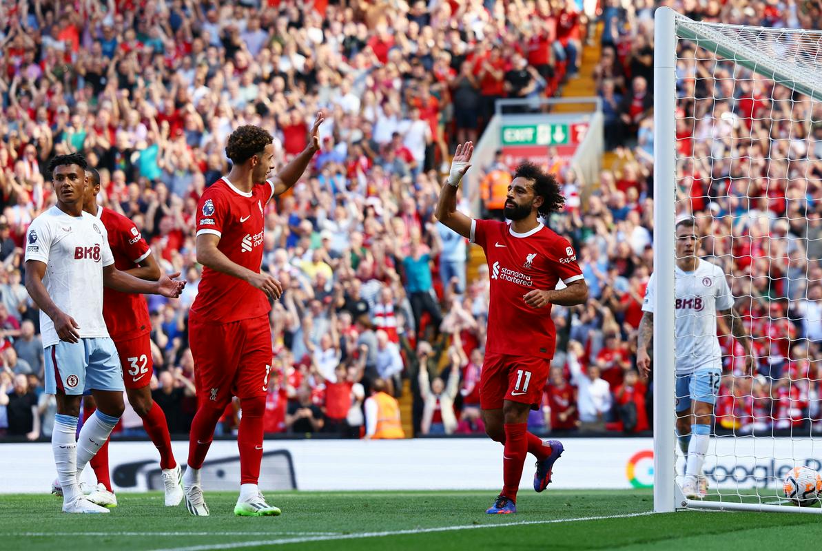 Mohamed Salah bo gole še zabijal za Liverpool. Foto: Reuters