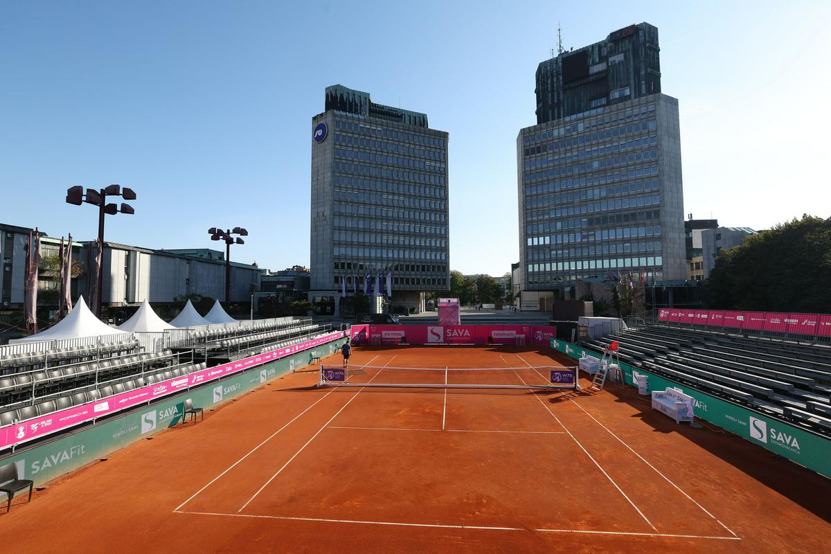 Arena Mime Jaušovec na Trgu republike je pripravljena. Foto: www.alesfevzer.com