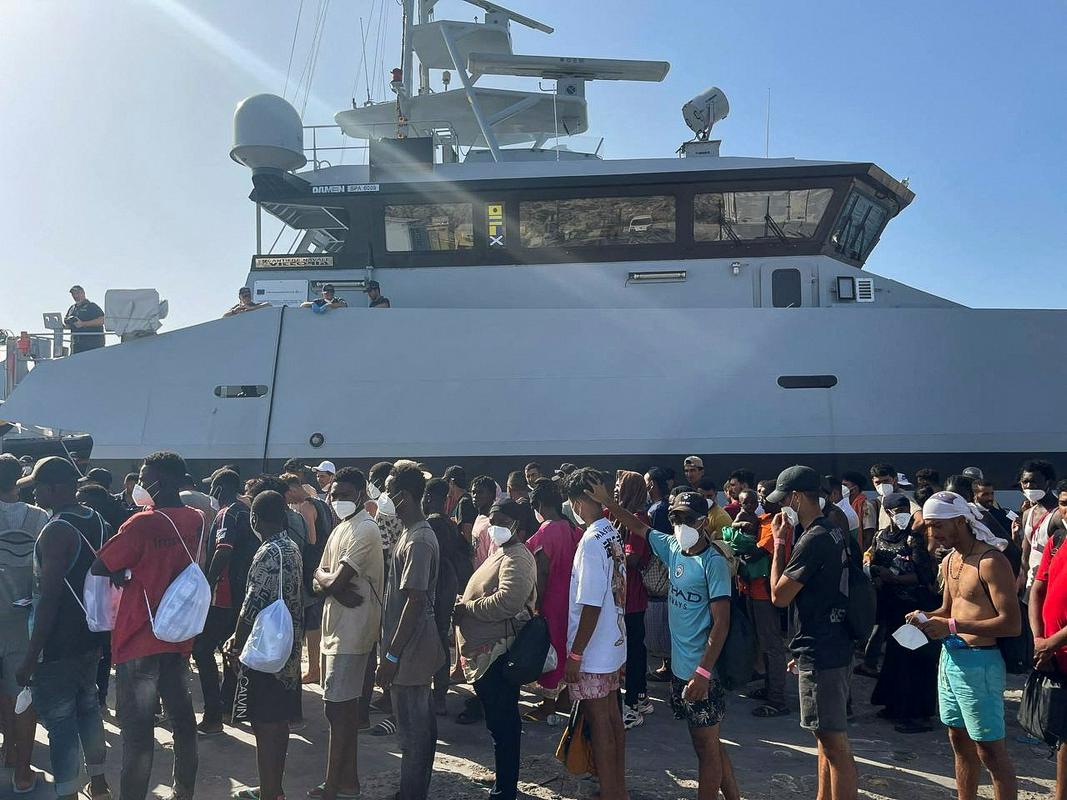 Letos je Italijo doseglo že 116.028 prebežnikov, kar je enkrat več kot lani. Foto: Reuters